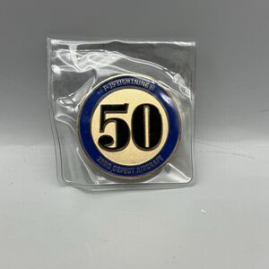 Lockheed F-35 Rare 50 Zero Defect Aircraft Challenge Coin